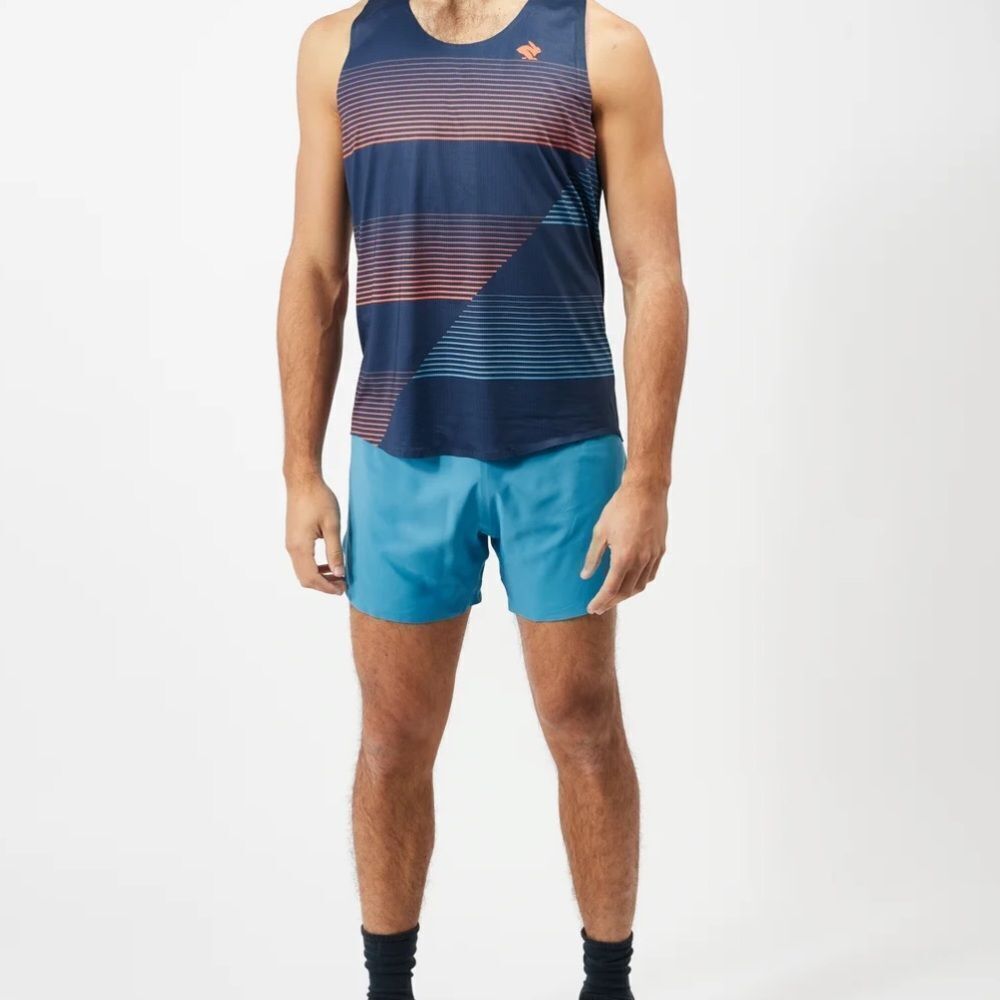 rabbit Men's Quadeez 5" Short Blue Moon - Picture 11 of 11